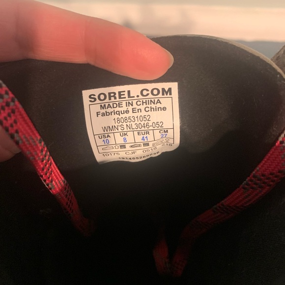 Sorel Women's Lexie Wedge boot, size 10, color Grey - Picture 7 of 7